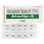 アトルバスタチン (リピトール ジェネリック) , Atorlip　 5 mg